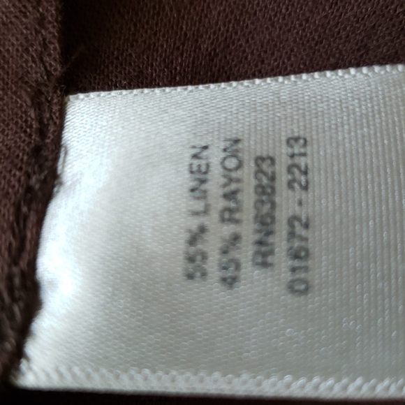 Christopher & Banks Brown Top - Picture 6 of 7